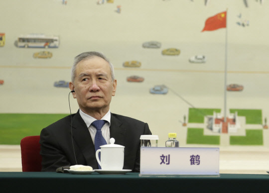 류허 중국 부총리[EPA=연합뉴스]